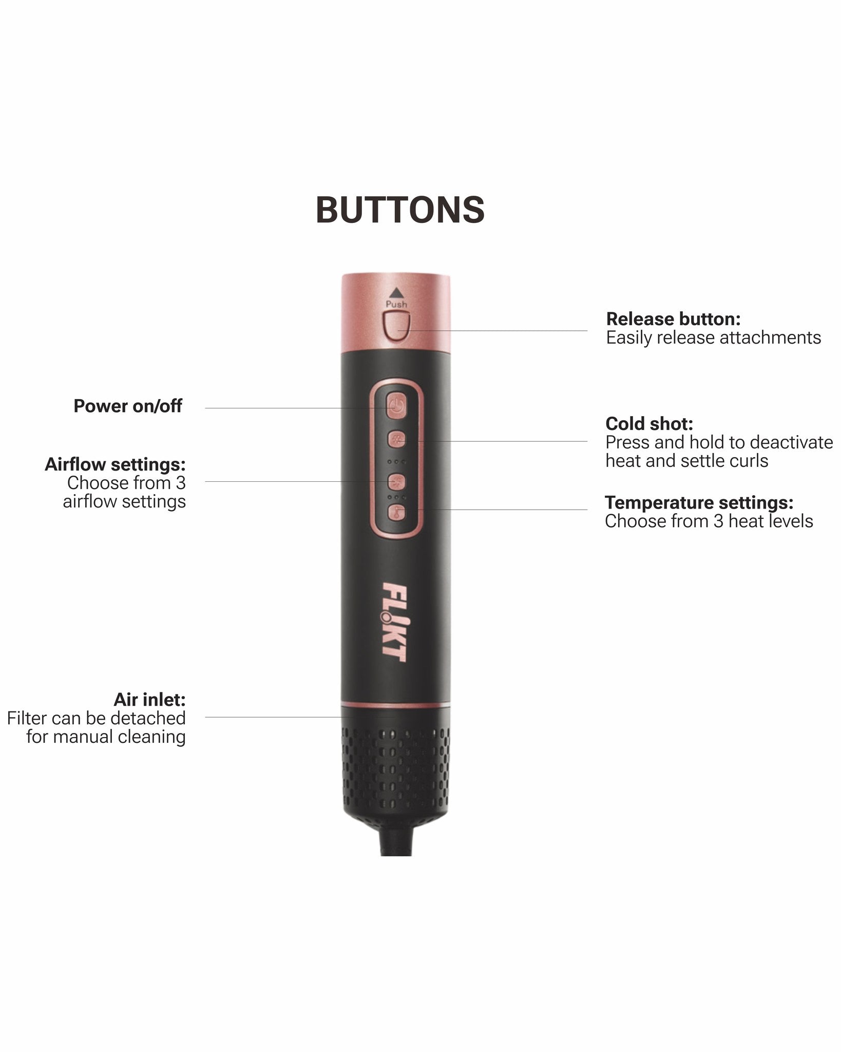 6-in-1 Hair Styling Wand FL!KT