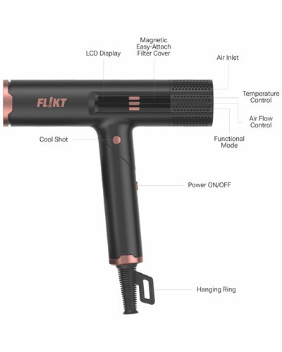 Foldable Hair Dryer FL!KT